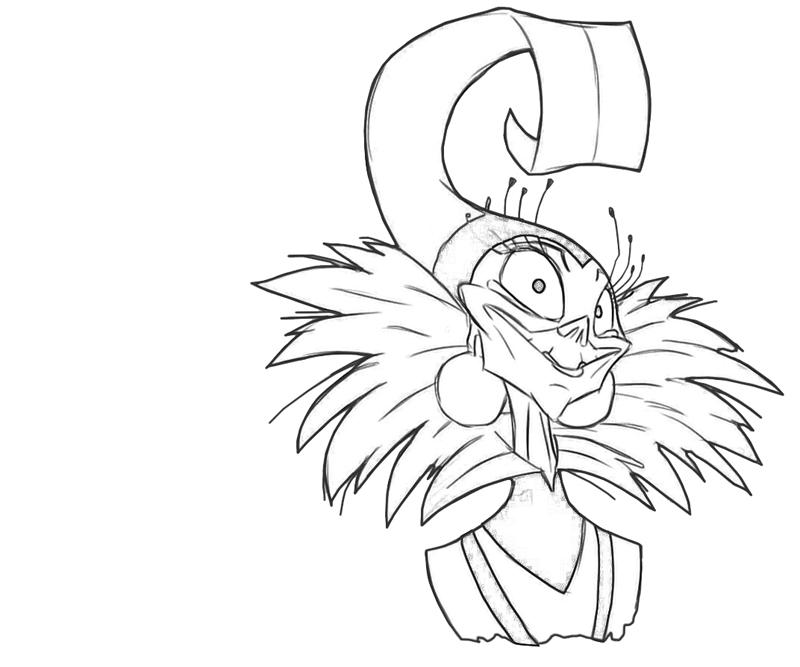 yzma coloring pages - photo #4