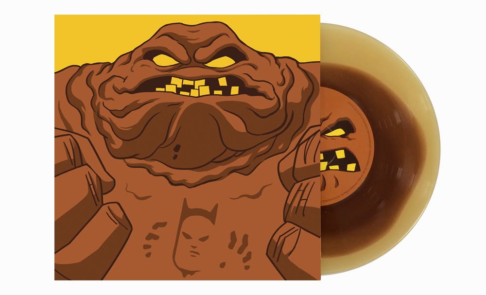 San Diego Comic-Con 2014 Exclusive Batman The Animated Series 7” Singles by Danny Elfman & Mondo - Clayface by Gary Pullin