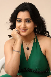 Actress Haseen Mastan Mirza Pics At Prasnistha Movie First Look Launch