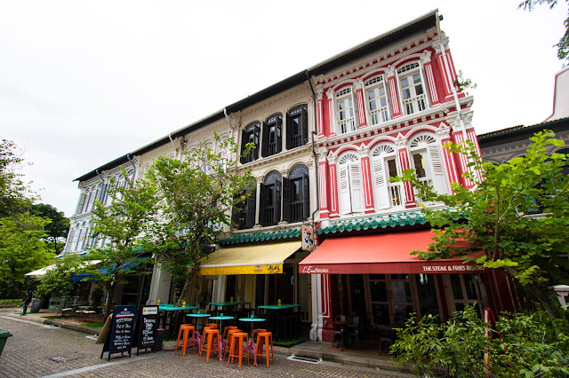 Le shop house (case coloniali) di Duxton hill-Singapore Le shop house (case coloniali) di Duxton hill-Singapore