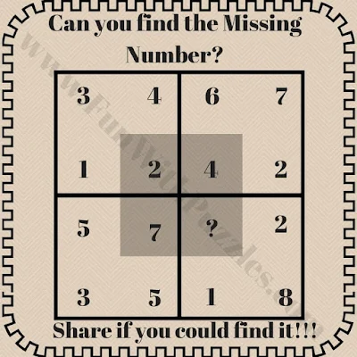 Number Puzzles: Mind-Breaking Picture Math Number Puzzle Question for Middle School Students