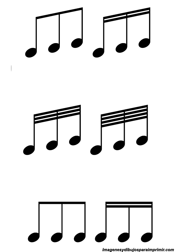 Notas musicales simbolos