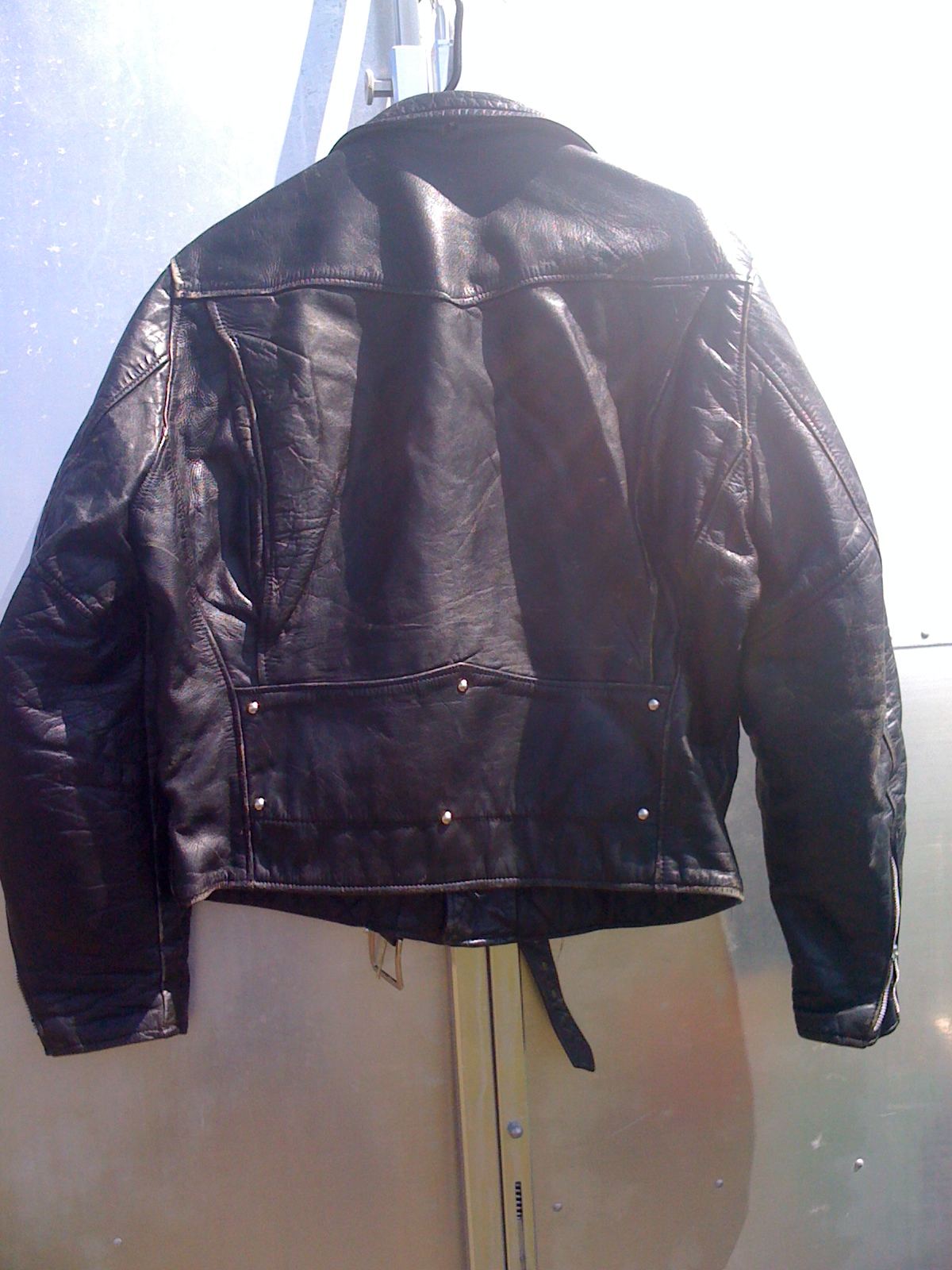 74's FOREVER: Cycle Champ leather jacket 4 sale