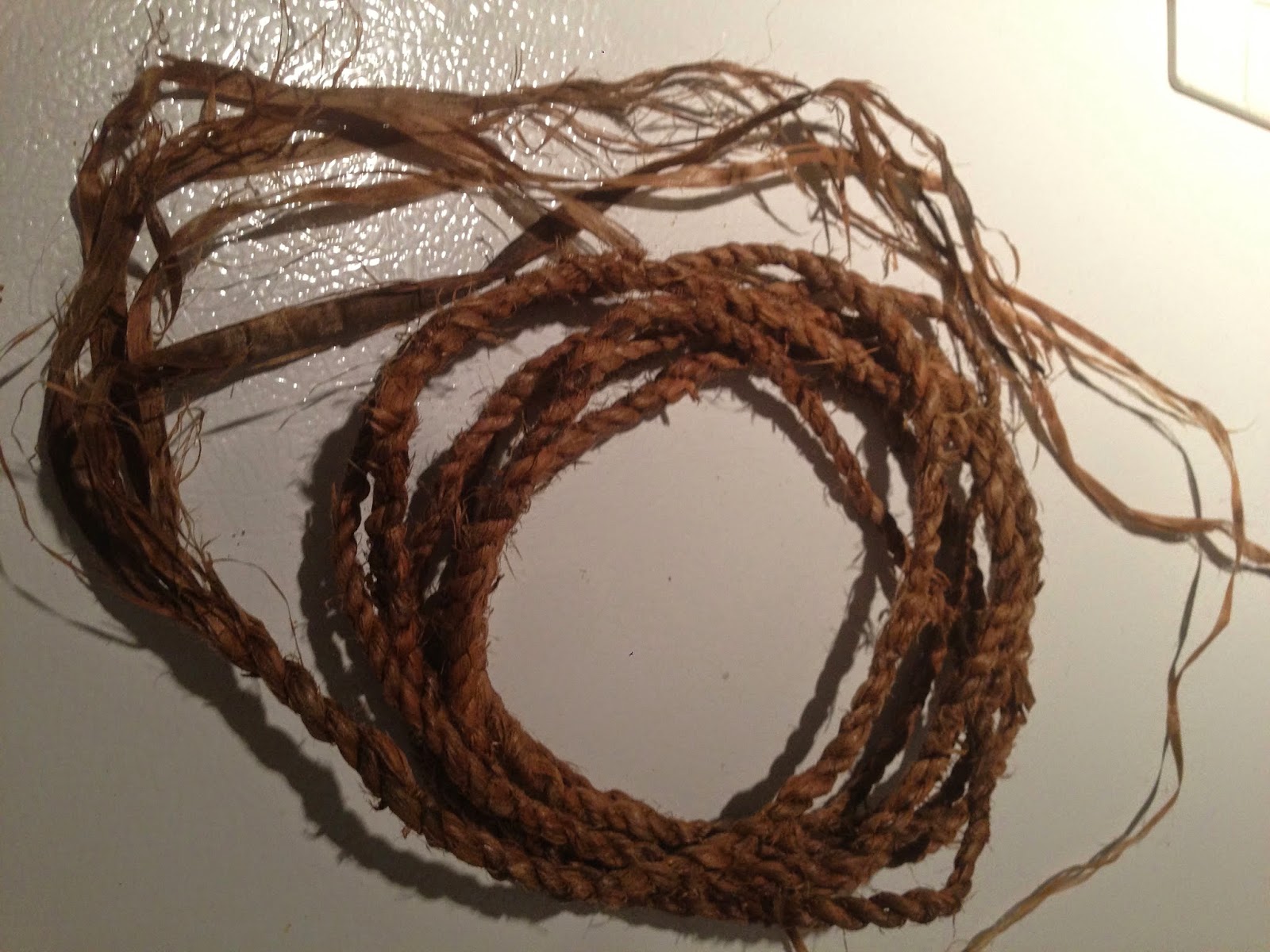 Confessions of a Craftaholic A yarn about crafting Making Rope Out