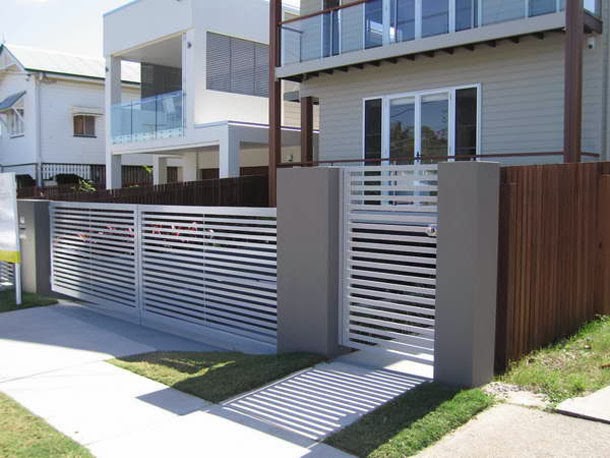 Desain Pagar Rumah Minimalis Modern Desain Pagar Rumah Minimalis Modern