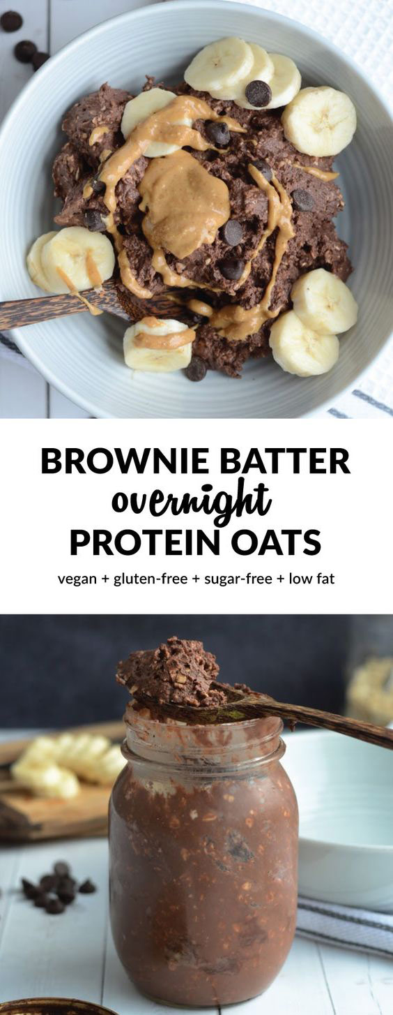 Brownie Batter Overnight Protein Oats Idnewstimes