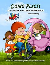 Annie Lang, kids,travel,patterns,crafts,coloring,draw,transportation,linework,character art,book