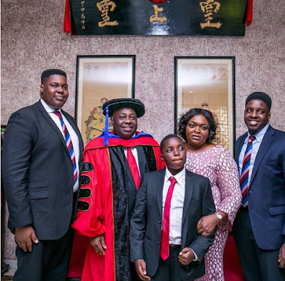 1a10 Photos: Dele Momodu honored with a doctorate degree by a Ghanaian university