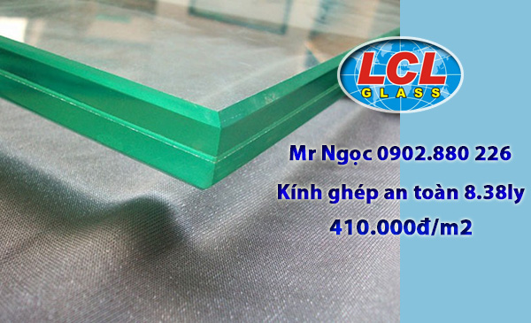 Kính ghép an toàn 8.38ly Kính ghép an toàn 8.38ly LCL Glass