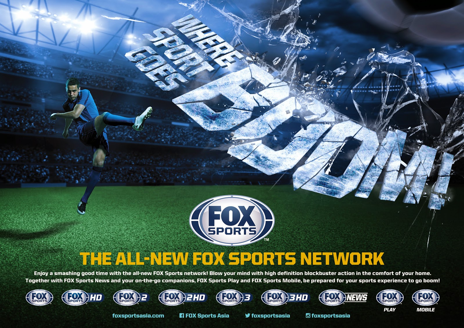 FOX Sports launches new sports channel and new program lineup. Blog
