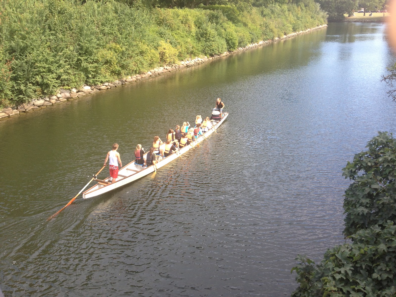 MKK Drakarna: Handboll + Drakbåt = Sant