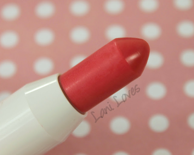 The Body Shop Lip & Cheek Velvet Stick - Poppy Nude and Poppy Coral Swatches & Review