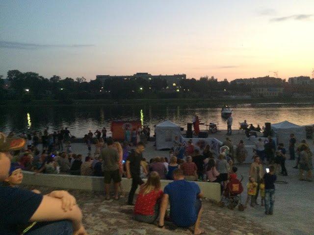 День города 2018 Набережная реки Великой на День города 2018 Псков