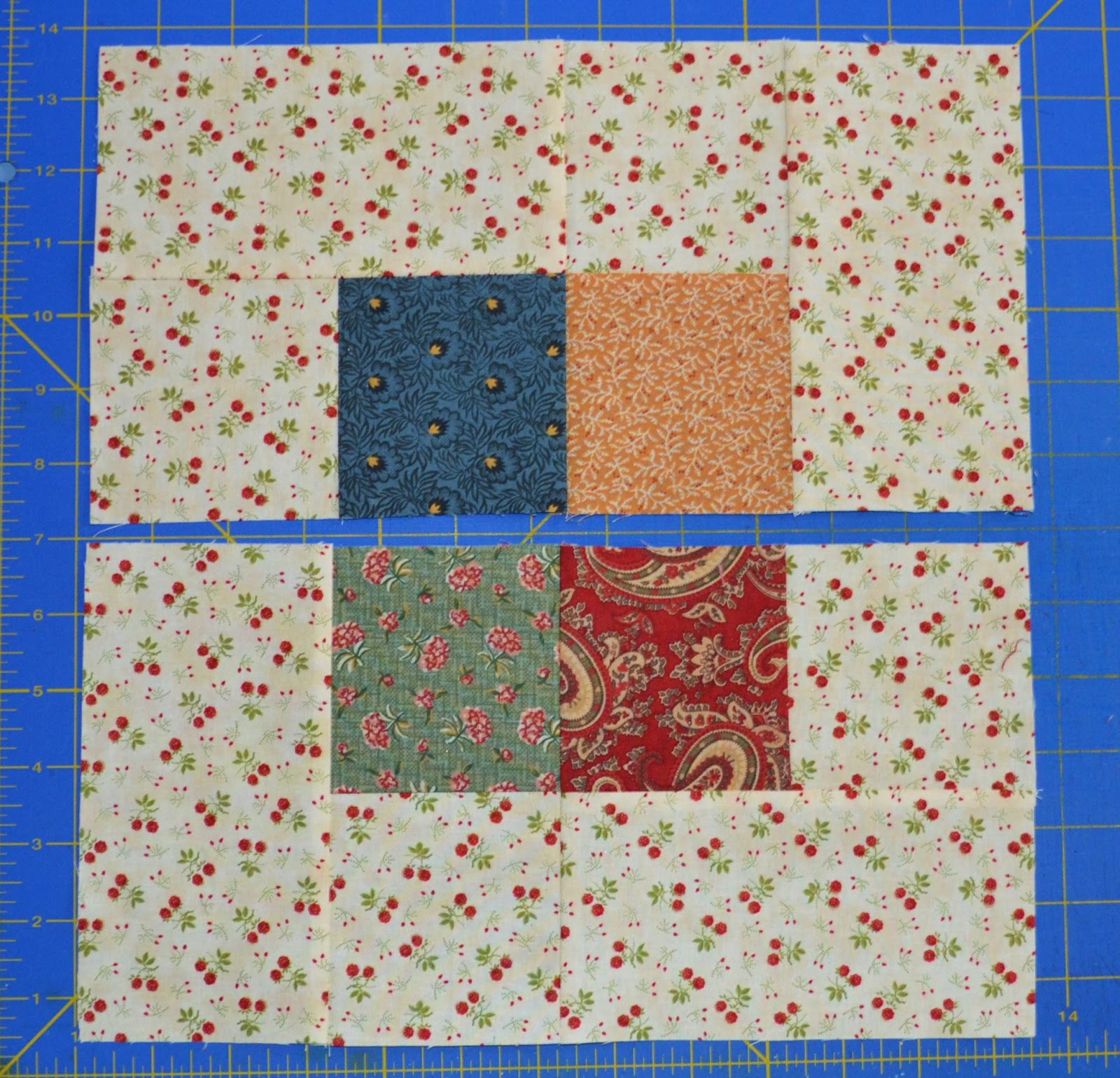 ChockABlock Quilt Blocks Central Quad