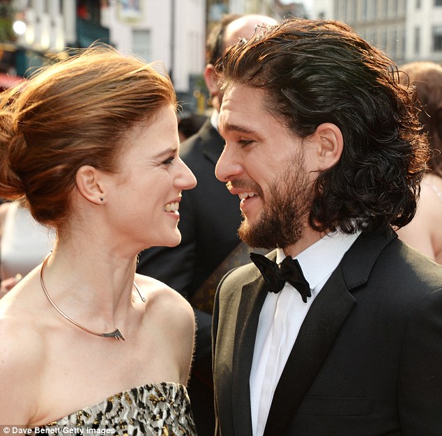 Kit Harington and Rose Leslie make first red carpet appearance as a couple 