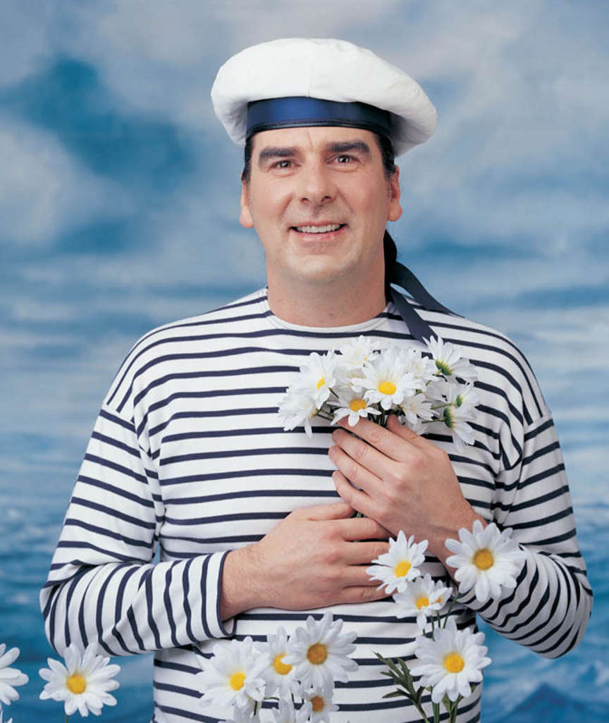 guildo horn daniela horn - woodenbild :)