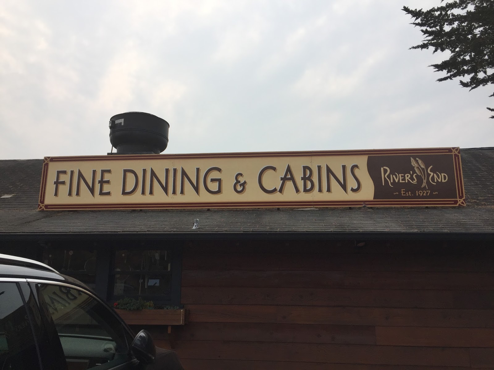 フード＆ワインの日々 ソノマ グルメ：ロシアンリバー河口のロマンチックなレストラン River's End（リバーズ エンド）