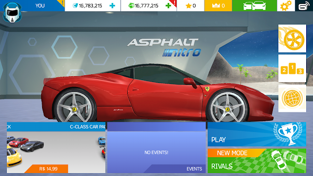 Asphalt Nitro Mod money tudo infinito Asphalt Nitro Mod money tudo infinito