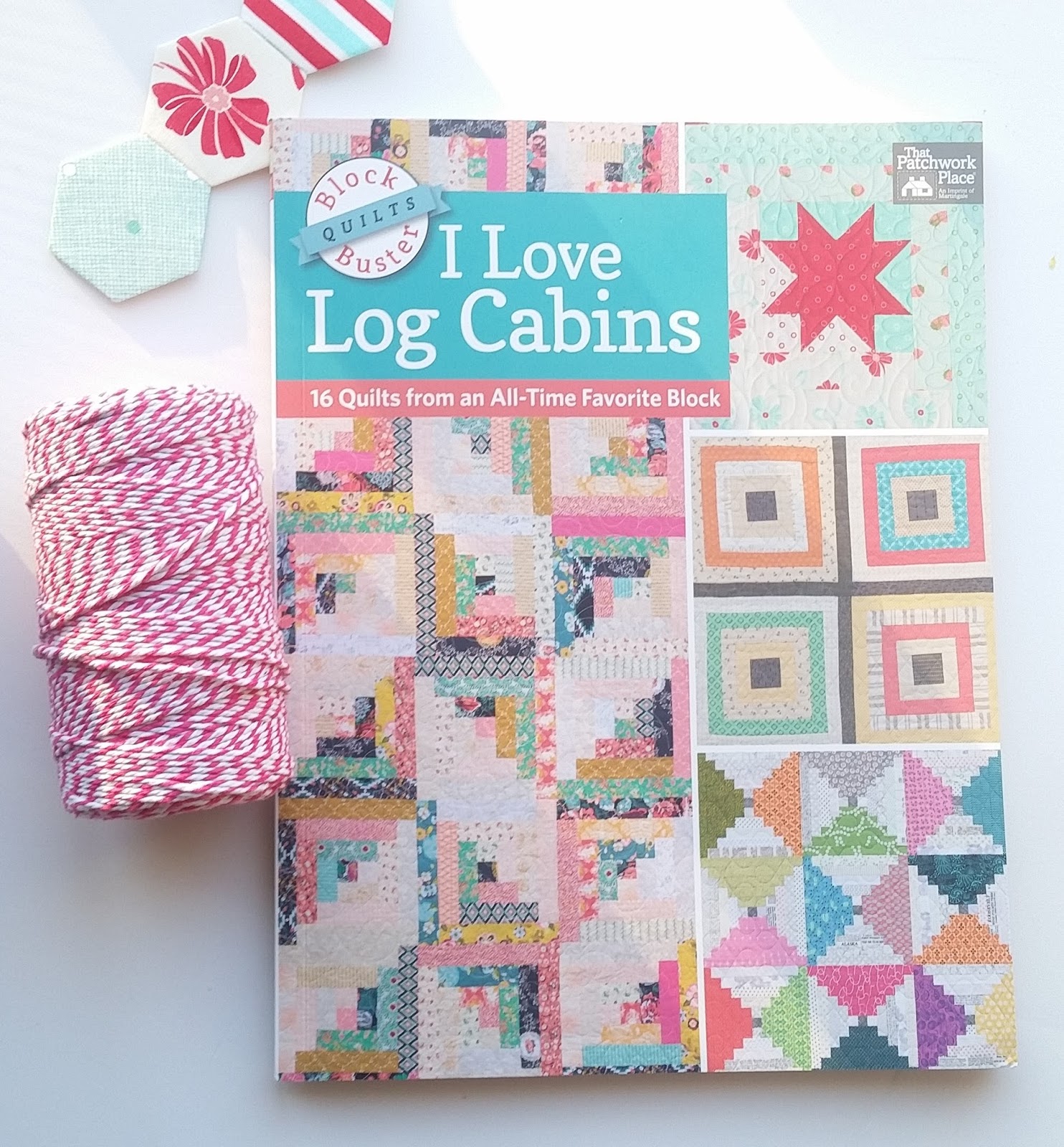 Quilt Story I Love Log Cabins; new book collaboration!