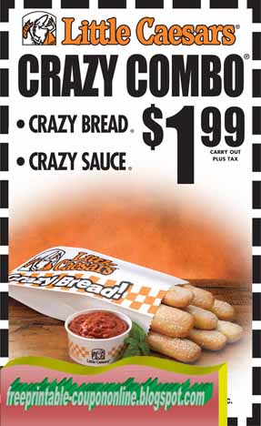 Lil ceaser pizza coupons