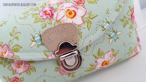 Bolsa em tecido para óculos Bolsa em tecido para óculos