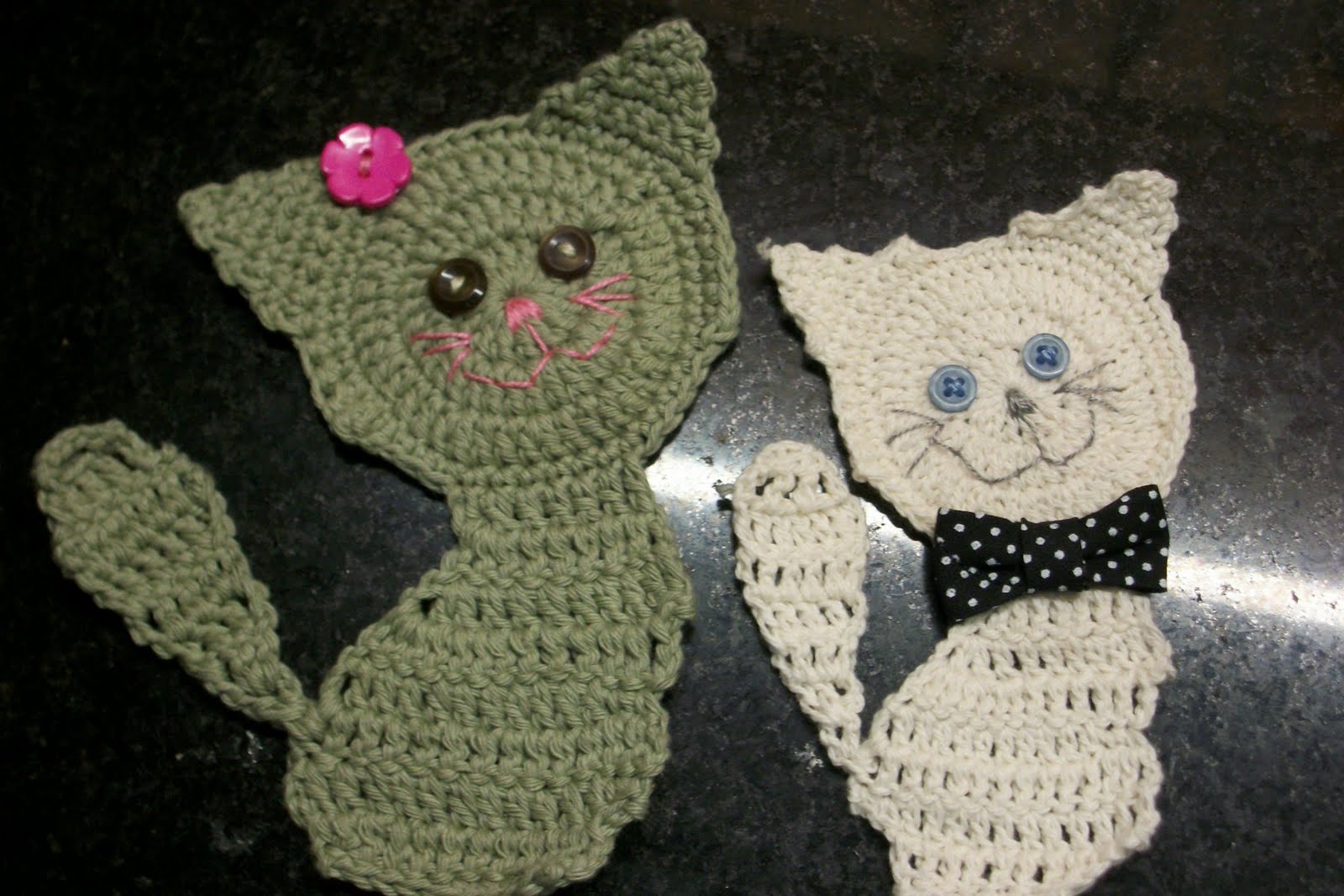 Gatitos a crochet Imagui