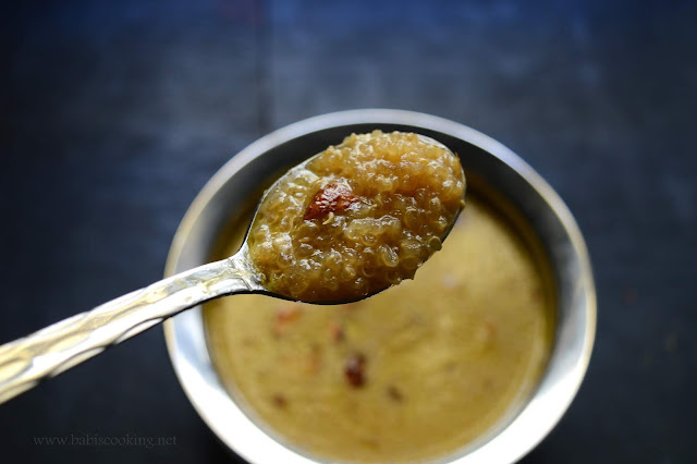 Quinoa Pradhaman | Quinoa Payasam | Dessert Recipe
