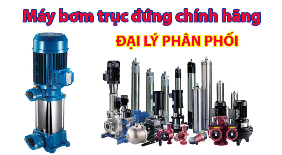 Máy bơm trục đứng đa tầng cánh