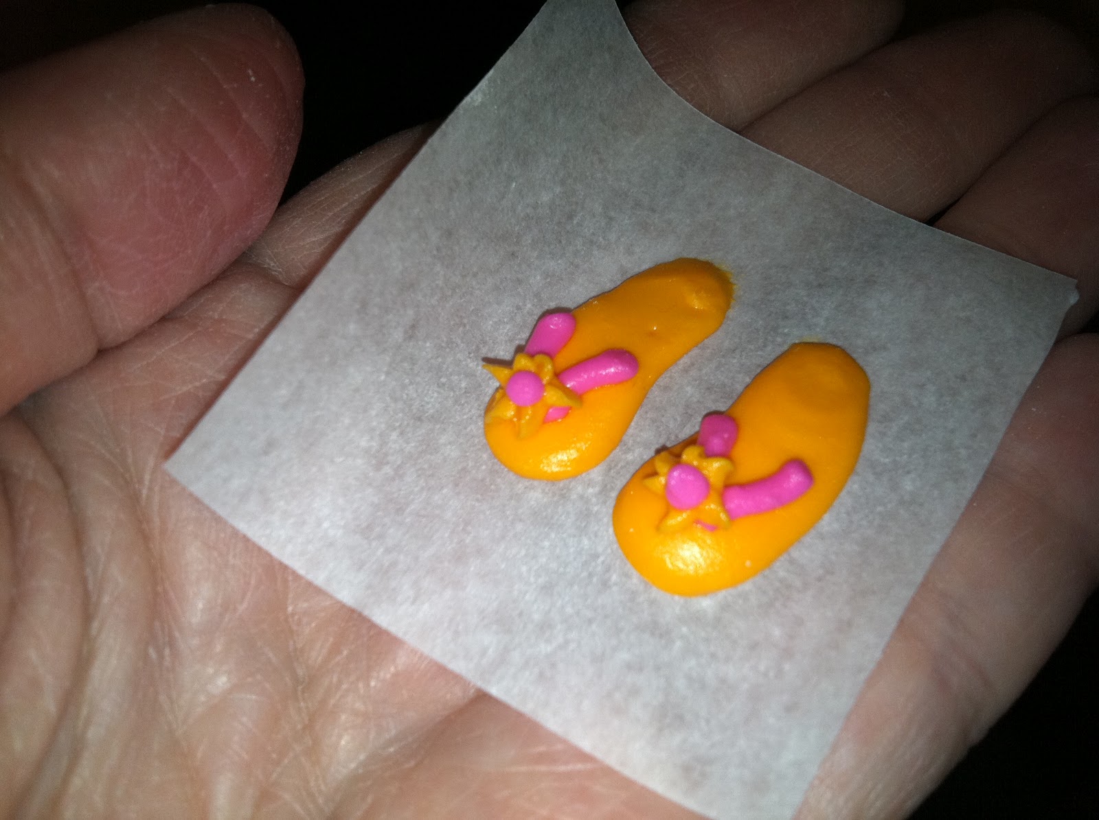 The Iced Queen Royal Icing Flip Flops