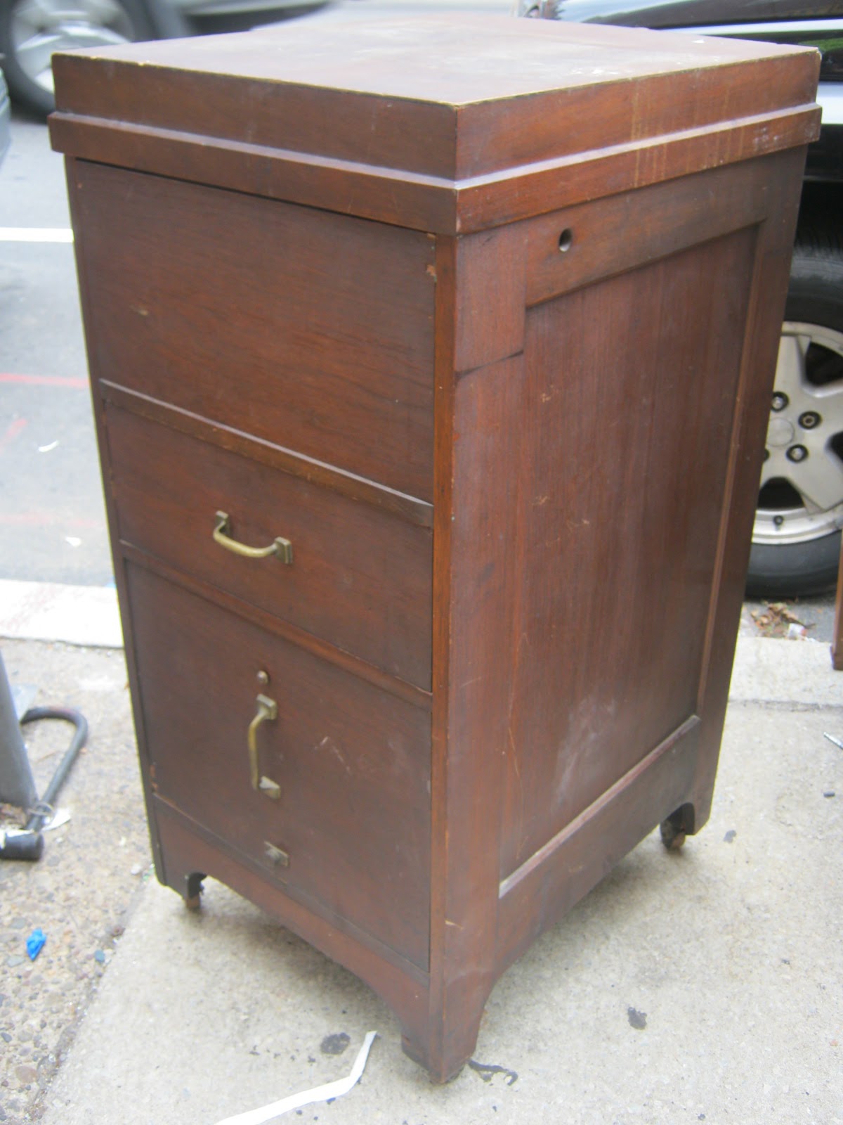 Uhuru Furniture & Collectibles Antique File Sold