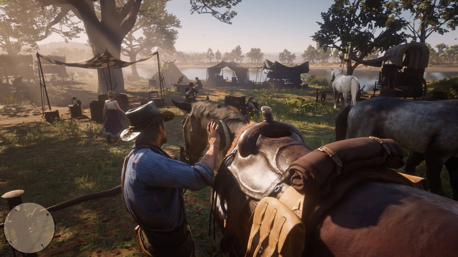 red dead redemption 2 horse gone after island