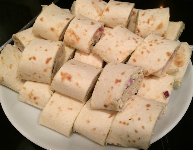 Koude wraps met meerdere soorten vullingen