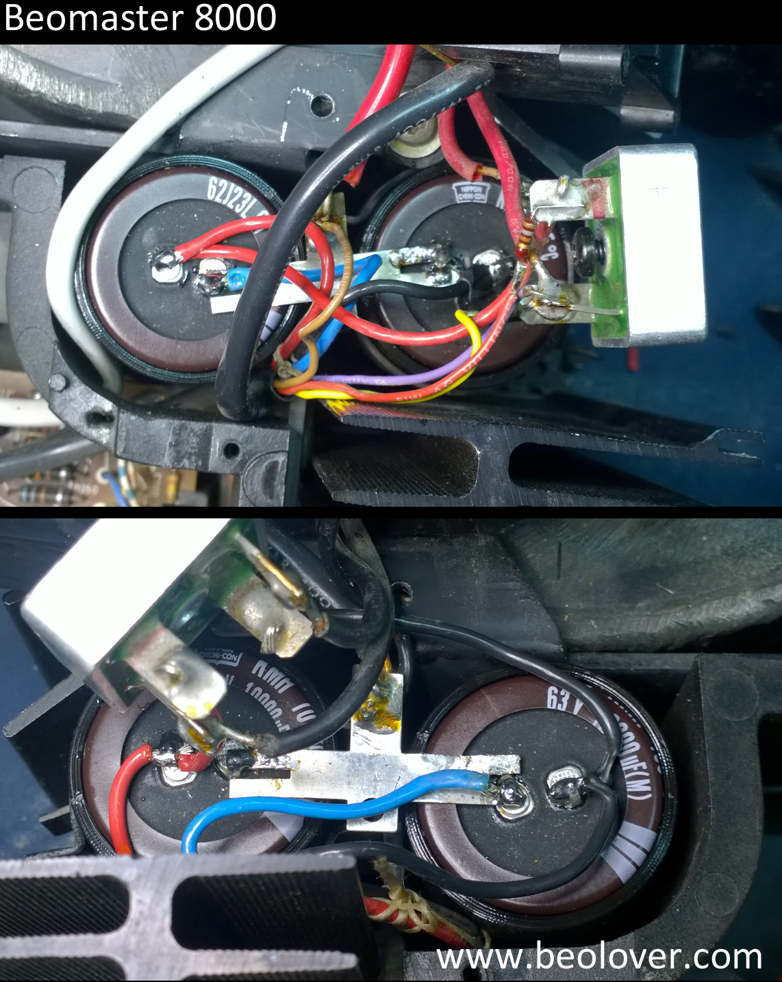 beolover Beomaster 8000 Reservoir Capacitor Replacement