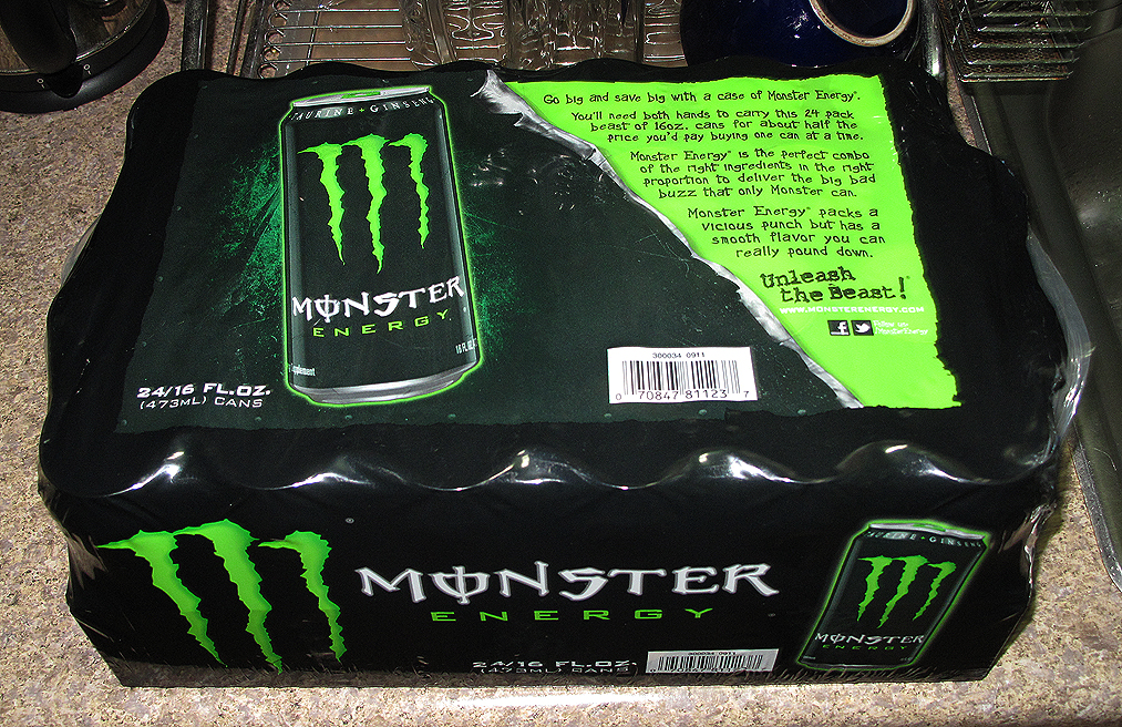 The Blog About Stuff™: Case of Monster Energy Drink