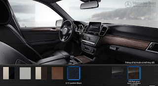 Nội thất Mercedes GLE 400 4MATIC Exclusive 2018 màu Đen 211