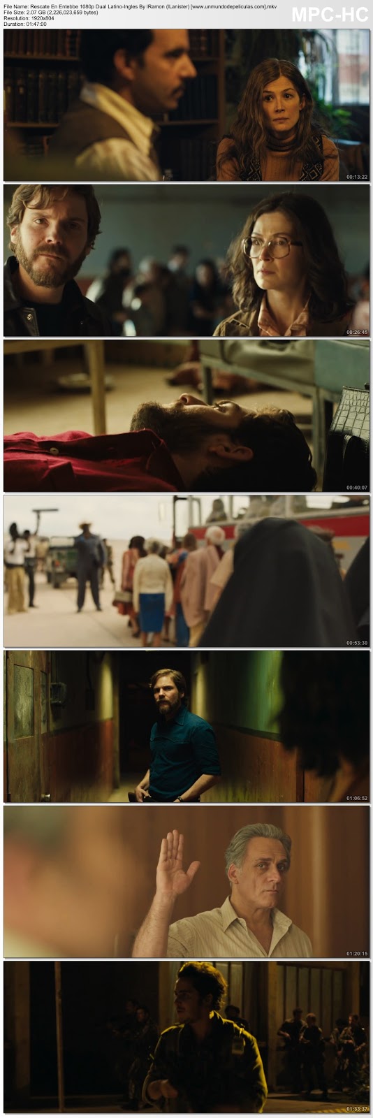 Capturas de la película.