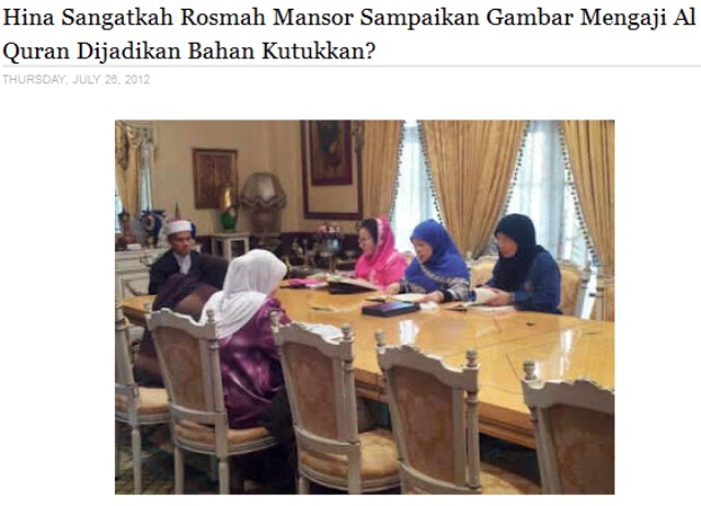 Rosmah Oh Rosmah , - Politik - Semasa - Forum - CARI Infonet