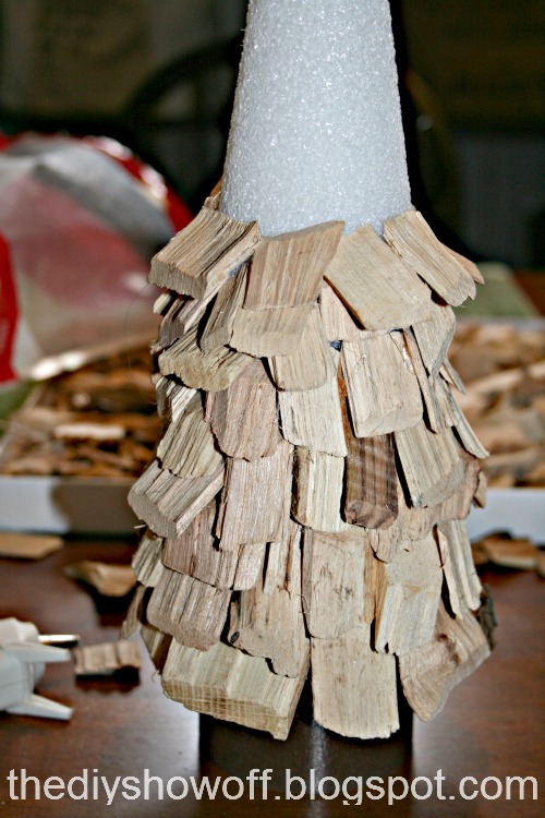 DIY Styrofoam wood chip tree tutorialDIY Show Off ™ – DIY Decorating and  Home Improvement Blog