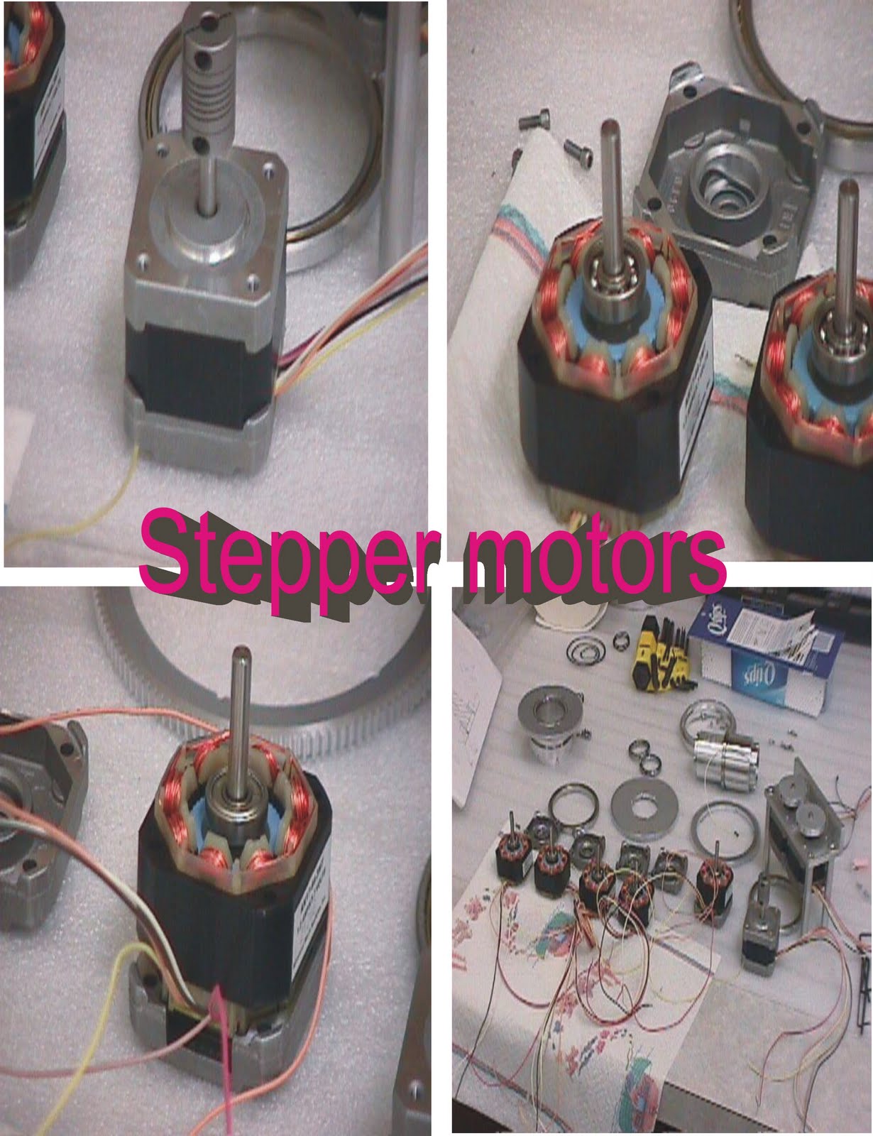 Electronics: Stepper motors