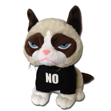 Image result for stuffed grumpy cat