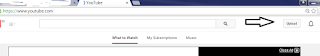 youtube home page