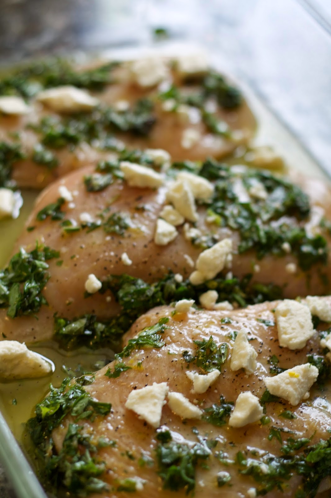 Young and Entertaining: Greek Chicken with Feta