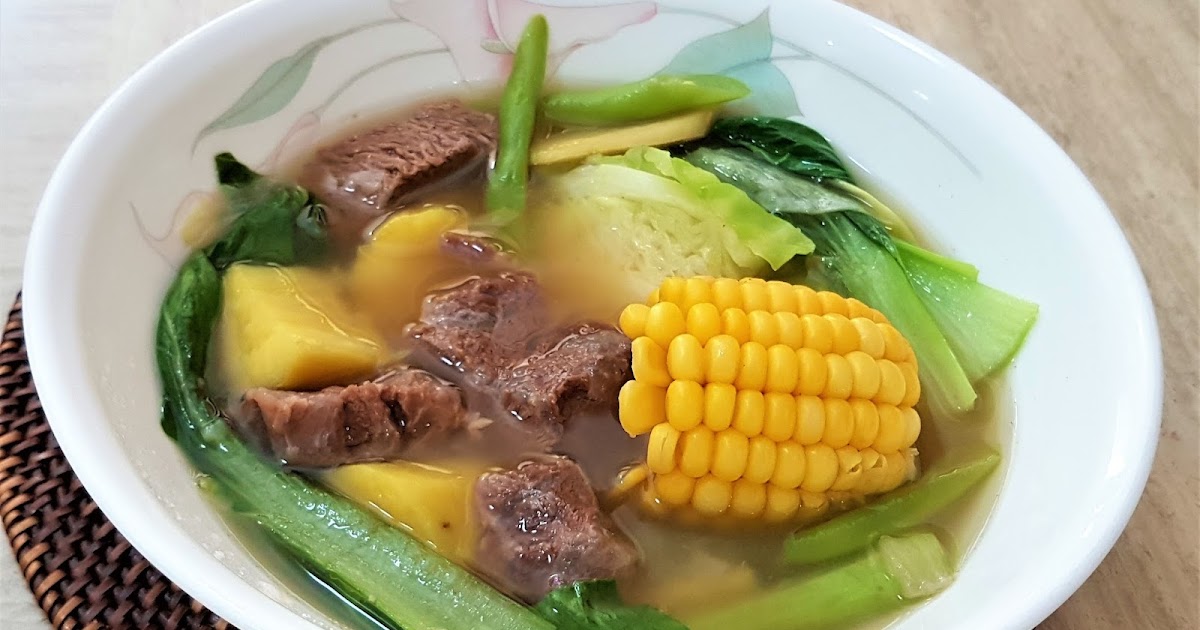 Kasher's Kitchen Nilagang Baka (Beef Stew in Clear Broth)