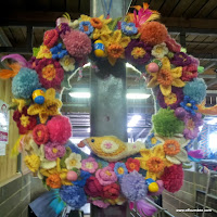 Easter Crochet Wreath