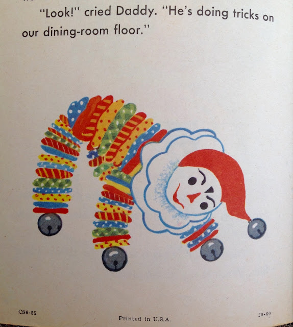 The Literate Quilter Jingle Bell Jack, a 1955 YoYo Clown Doll