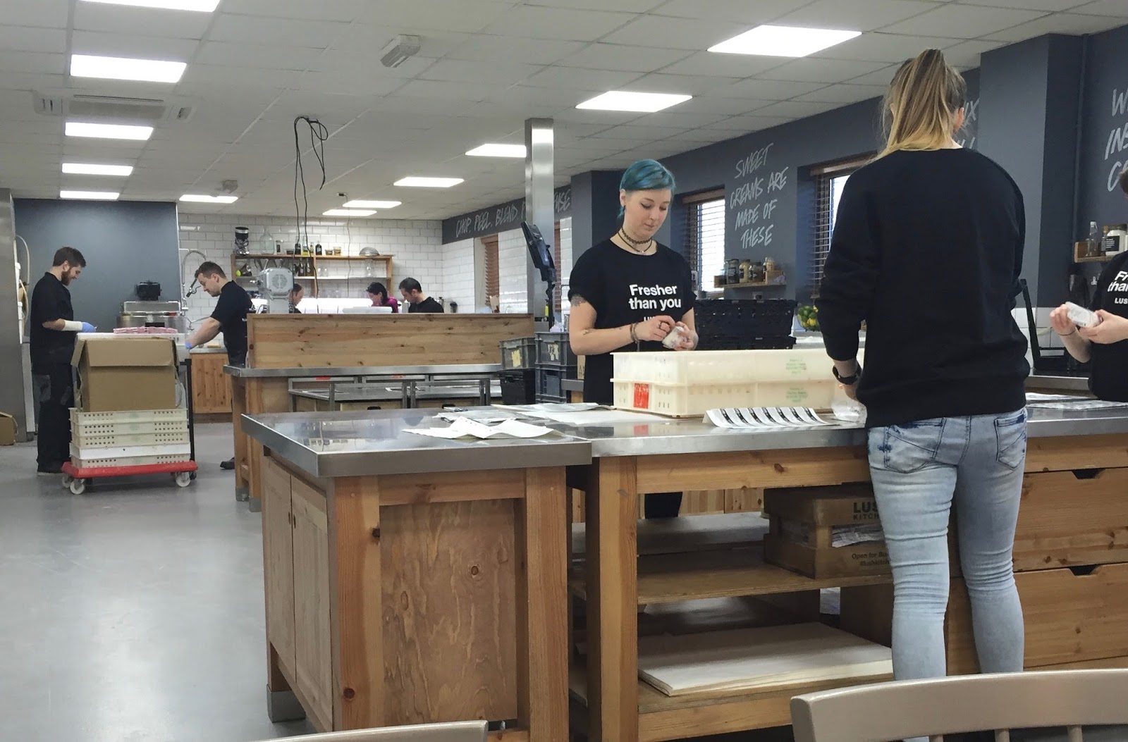 All Things Lush UK: My Lush Kitchen Experience Part 1 All Things Lush UK: My Lush Kitchen Experience Part 1