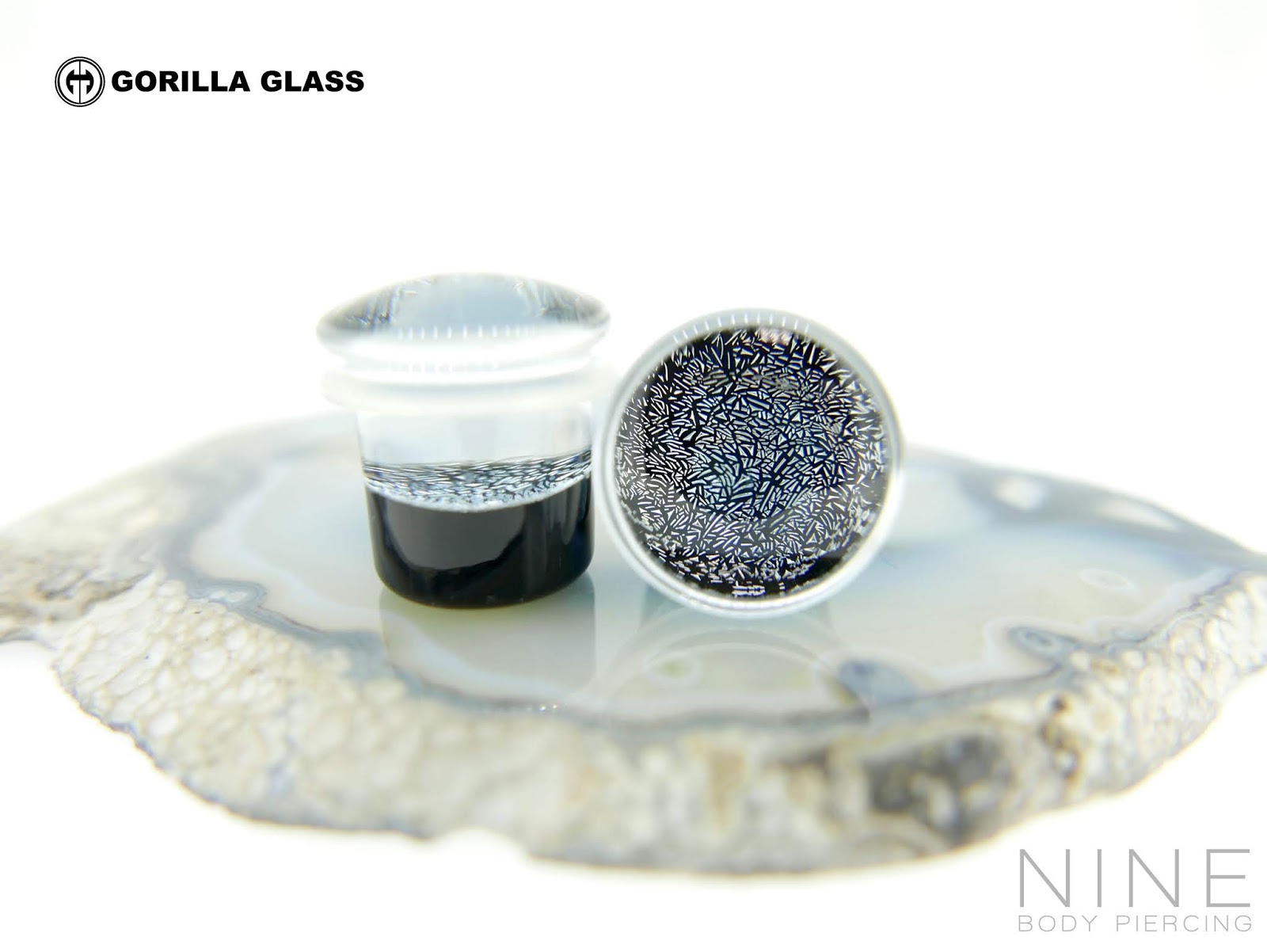 NINE BODY PIERCING BLOG Gorilla Glass Jewelry Dichroic!!! ディクロニック