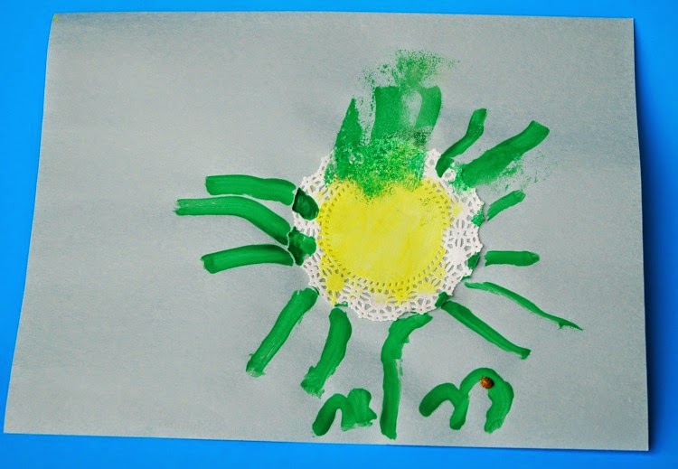 Spring Flower Craft for Toddlers and Preschoolers
