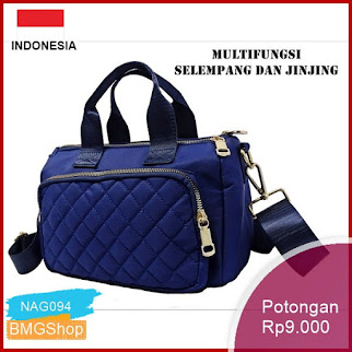 NAG094 Tas Wanita Tas Selempang Motif Embos Slm Murah Bmgshop