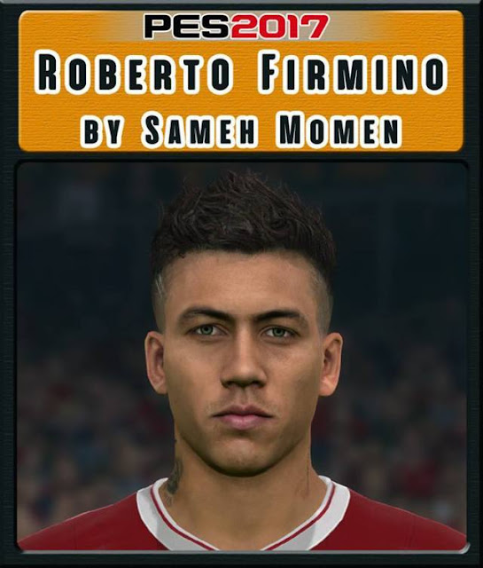 Roberto Firmino Face PES 2017 Roberto Firmino New Face PES 2017
